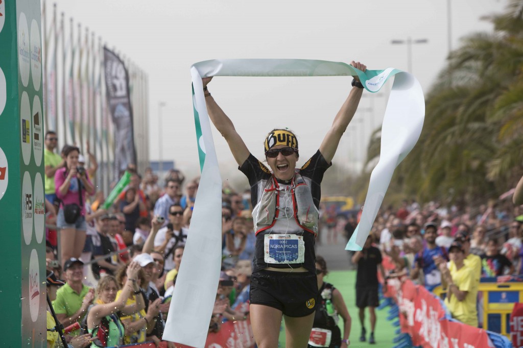 Nuria Picas, ganadora de The North Face Transgrancanaria - Fotografías: Prensa The North Face Transgrancanaria